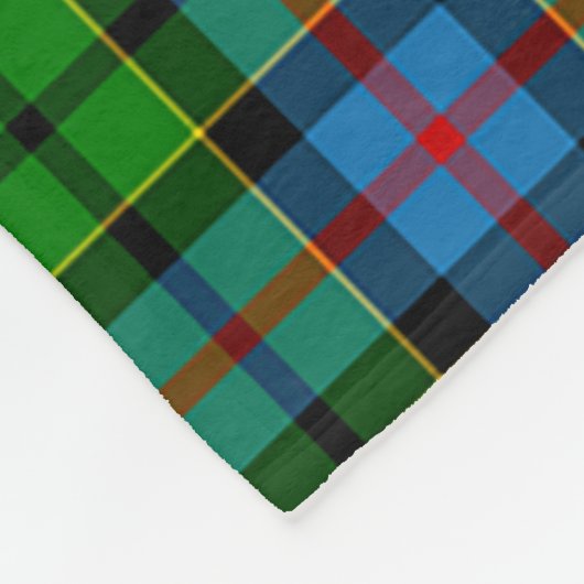 Forsyth Plaid Fleece Deken (Hoek)