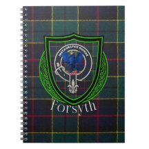 Forsyth Schotse Clan Tartan & Crest