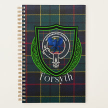 Forsyth Schotse Clan Tartan & Wapen
