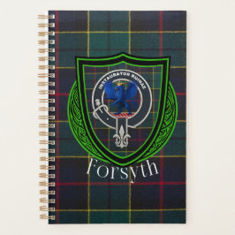 Forsyth Scottish Clan Tartan & Crest Planner