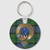 Forsyth Tartan & Badge Sleutelhanger (Voorkant)