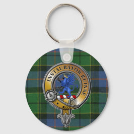 Forsyth Tartan & Badge Sleutelhanger