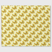 Forsythia Cadeaupapier (Vlak)