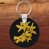 Forsythia Sleutelhanger (Voorkant)