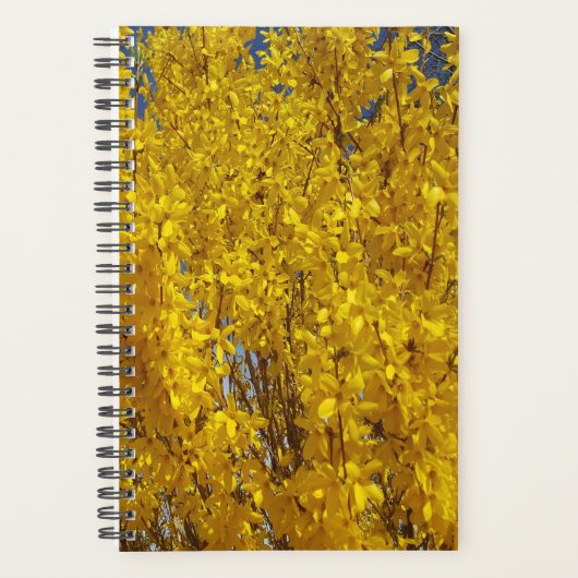 Forsythia Struik Up Close Planner (Voorkant)