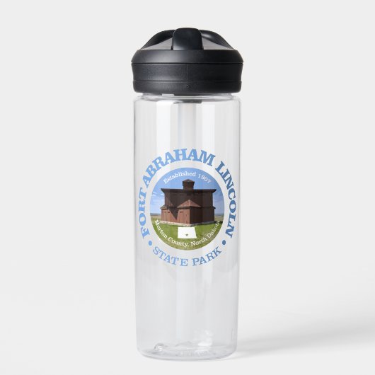 Fort Abraham Lincoln SP Waterfles (Voorkant)