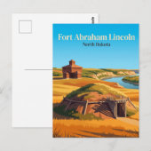 Fort Abraham Lincoln State Park VSAVertaling: Briefkaart (Voorkant / Achterkant)