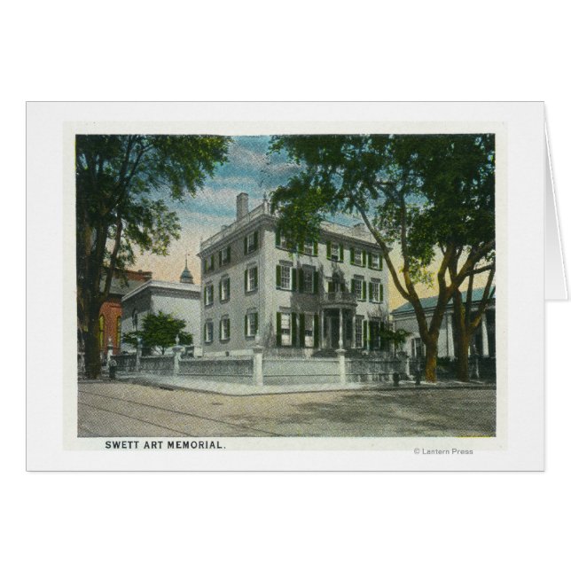 Fort Allen Park Uitzicht van Casco Bay (Voorkant Horizontaal)