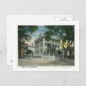 Fort Allen Park Uitzicht van Casco Bay Briefkaart (Voorkant / Achterkant)