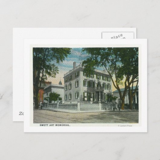 Fort Allen Park Uitzicht van Casco Bay Briefkaart (Voorkant / Achterkant)