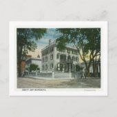 Fort Allen Park Uitzicht van Casco Bay Briefkaart (Voorkant)