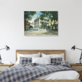 Fort Allen Park Uitzicht van Casco Bay Canvas Afdruk (Insitu (Slaapkamer))