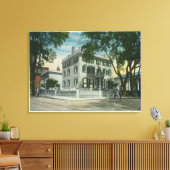 Fort Allen Park Uitzicht van Casco Bay Canvas Afdruk (Insitu (Woonkamer))