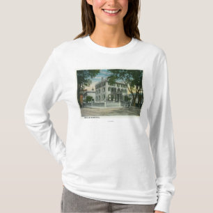 Fort Allen Park Uitzicht van Casco Bay T-shirt
