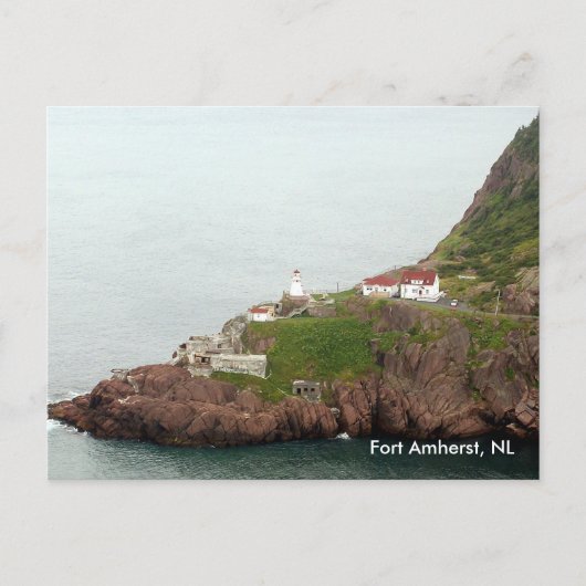 Fort Amherst Briefkaart (Voorkant)