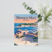 Fort Antoine Monaco Briefkaart (Staand voorkant)