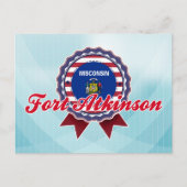 Fort Atkinson, WI Briefkaart (Voorkant)