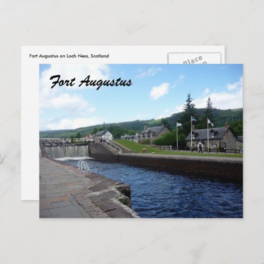 fort augustus briefkaart (Voorkant / Achterkant)
