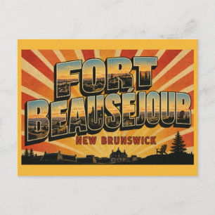 Fort Beauséjour – Fort Cumberland National  Briefkaart