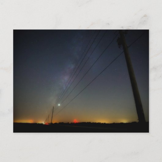 Fort Bend Milky Way Briefkaart (Voorkant)