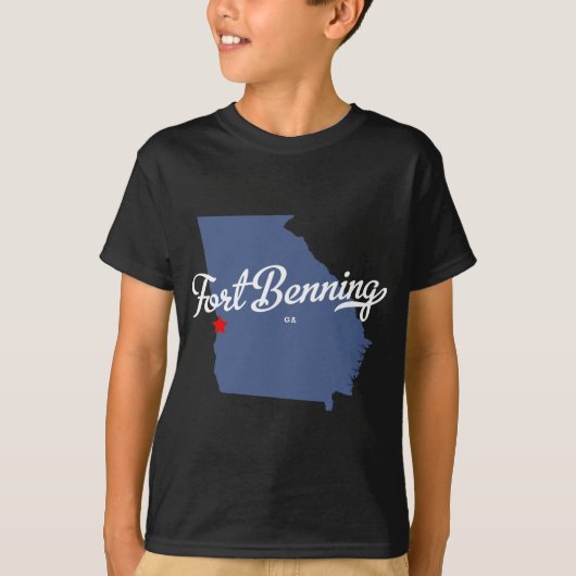 Fort Benning Georgia GA Shirt (Voorkant)