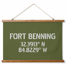 Fort Benning Latitude Lengtegraad