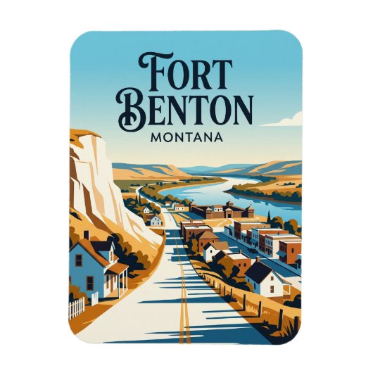 Fort Benton VS Magneet (Verticaal)