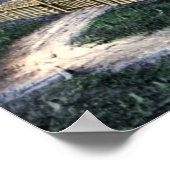 Fort Boonesborough Kentucky Historic Fort Diagram Poster (Hoek)