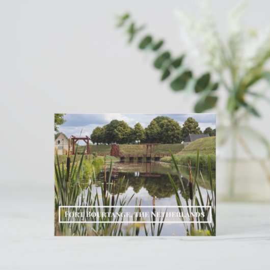 Fort Bourtange, Groningen, Nederland Briefkaart (Staand voorkant)