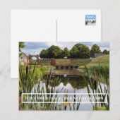 Fort Bourtange, Groningen, Nederland Briefkaart (Voorkant / Achterkant)