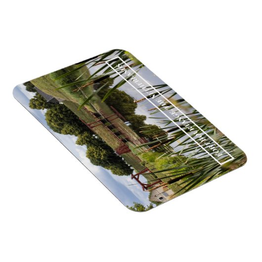 Fort Bourtange, Groningen, Nederland Magneet (Rechterzijde)