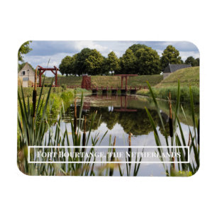 Fort Bourtange, Groningen, Nederland Magneet