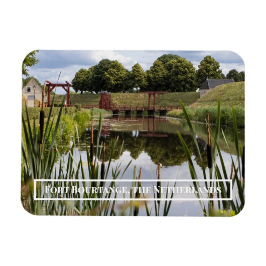 Fort Bourtange, Groningen, Nederland Magneet (Horizontaal)