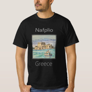 Fort Bourtzi, Nafplio, Griekenland T-shirt