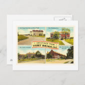 Fort Bragg # 2 North Carolina NC  Souvenir- Briefkaart (Voorkant / Achterkant)