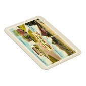 Fort Bragg # 2 North Carolina NC  Souvenir- Magneet (Rechterzijde)