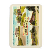 Fort Bragg # 2 North Carolina NC  Souvenir- Magneet (Verticaal)