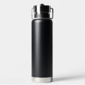 Fort Bragg Black 25 oz vacuüm geïsoleerde fles (Achterkant)