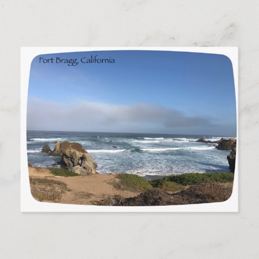 Fort Bragg California-postkaart Briefkaart (Voorkant)