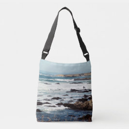 Fort Bragg, Californische kustlijn....... Crossbody Tas
