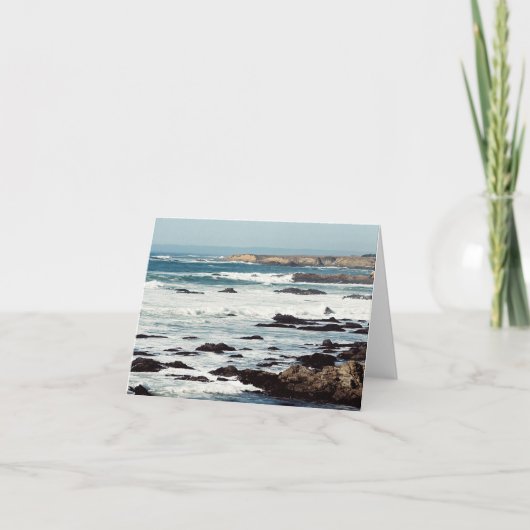 Fort Bragg, Californische kustlijn....... Kaart (Voorkant)