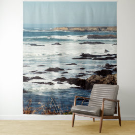 Fort Bragg, Californische kustlijn....... Wandkleed