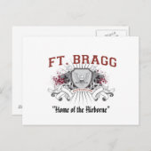 Fort Bragg "Home of the Airborne" Briefkaart (Voorkant / Achterkant)