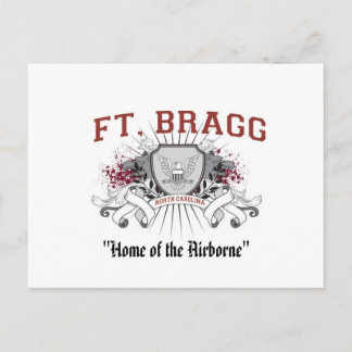 Fort Bragg "Home of the Airborne" Briefkaart