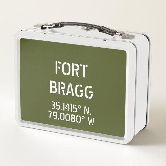 Fort Bragg Latitude Lengtegraad (Achterkant)