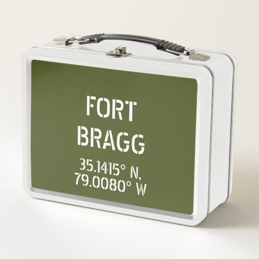 Fort Bragg Latitude Lengtegraad (Voorkant)