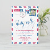 Fort Bragg, NC Militaire Verhuizing Aankondiging (Staand voorkant)