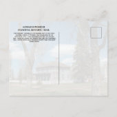 Fort Bridger, Mormon Pioneer Historic Trail. WY Briefkaart (Achterkant)