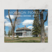 Fort Bridger, Mormon Pioneer Historic Trail. WY Briefkaart (Voorkant)
