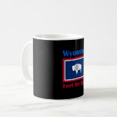 Fort Bridger Wyoming Koffiemok (Voorkant links)